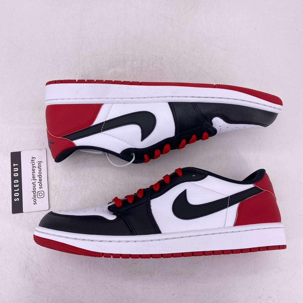 Air Jordan 1 Retro Low "Black Toe" 2023 New Size 12