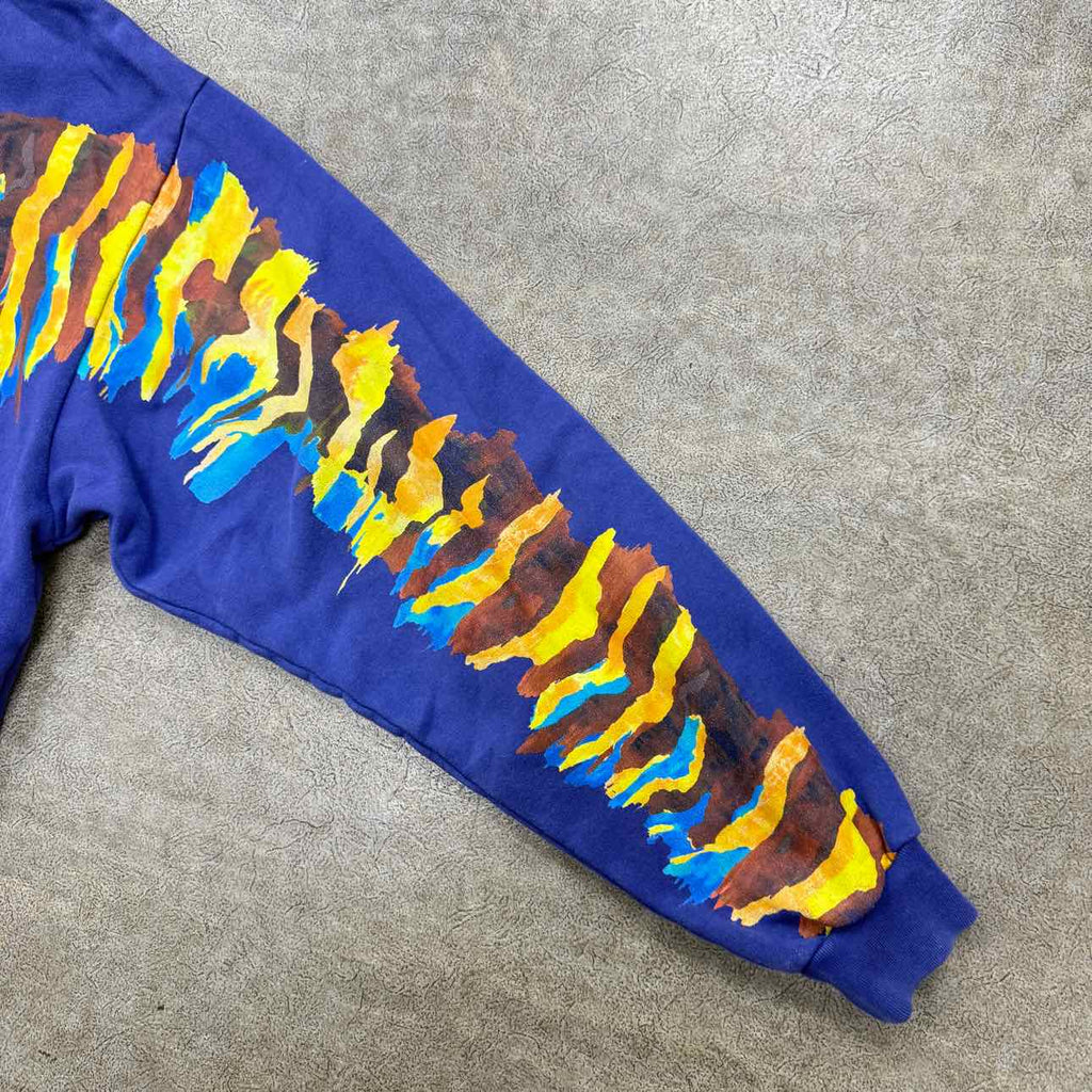 Marni Hoodie "PAINTED" Purple Used Size 46