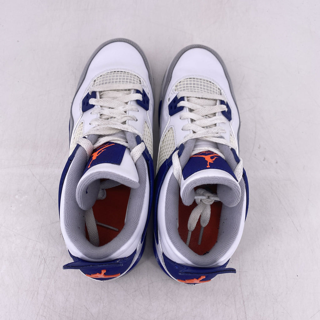 Air Jordan (GS) 4 Retro "Deep Royal Blue" 2016 Used Size 7Y