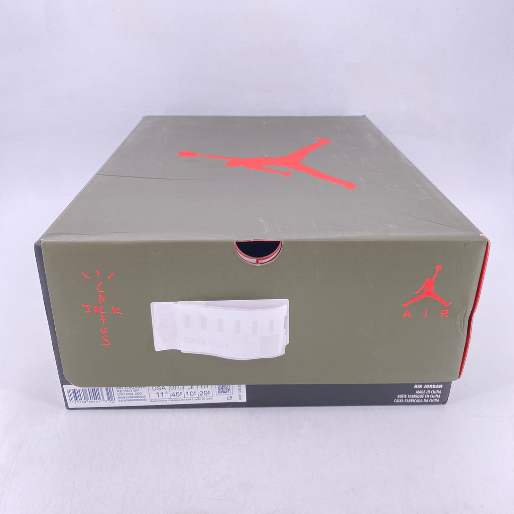 Air Jordan 6 Retro "Travis Scott" 2019 New Size 11.5