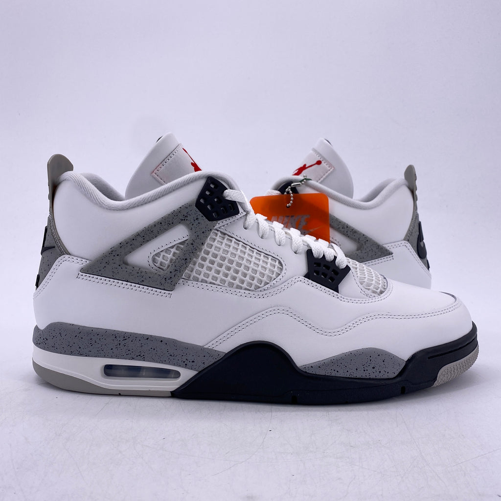 Air Jordan 4 Retro "White Cement" 2025 New Size 13