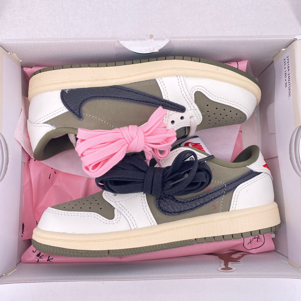 Air Jordan (PS) 1 Low OG SP "Medium Olive" 2024 New Size 13C