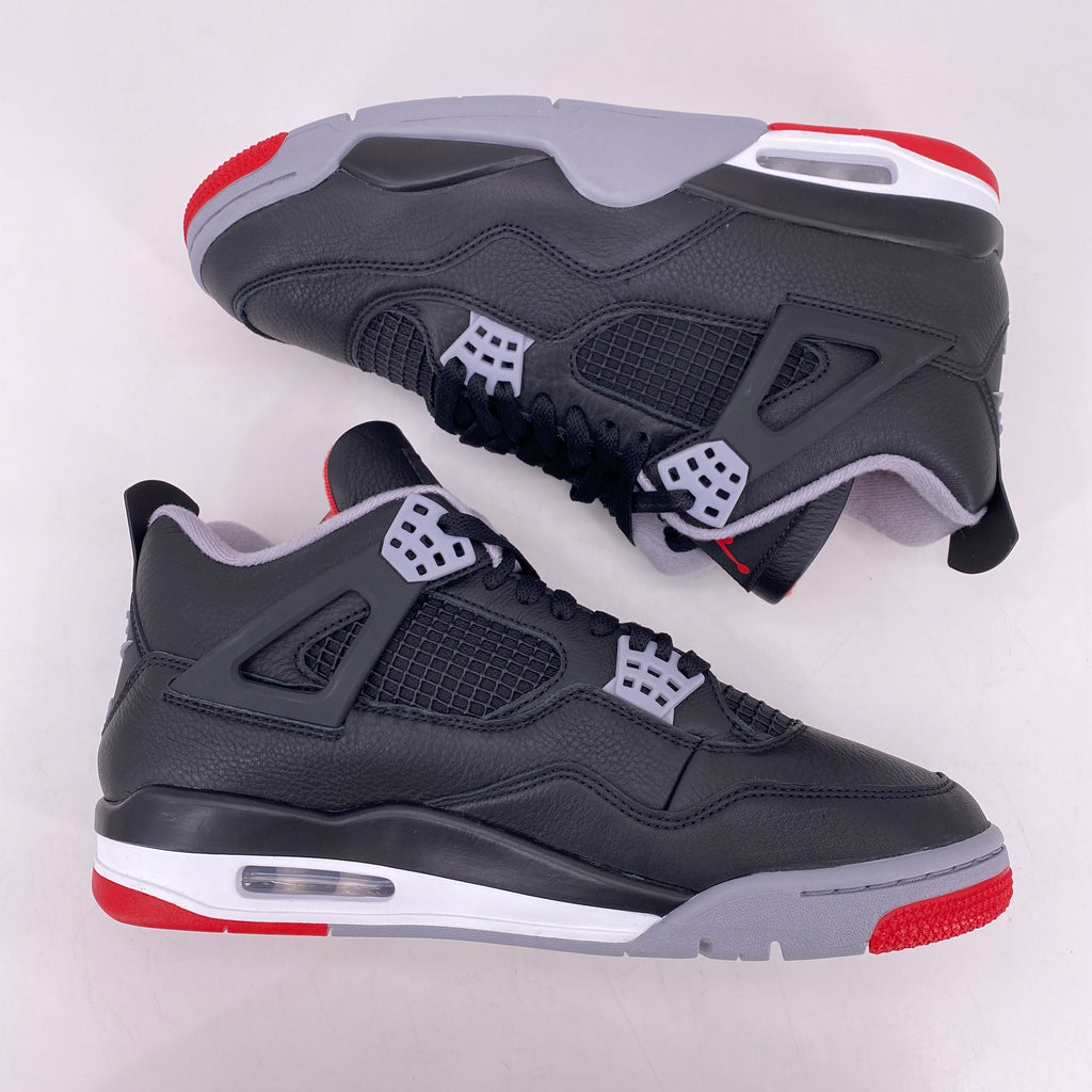 Air Jordan 4 Retro "Bred Reimagined" 2024 New Size 10
