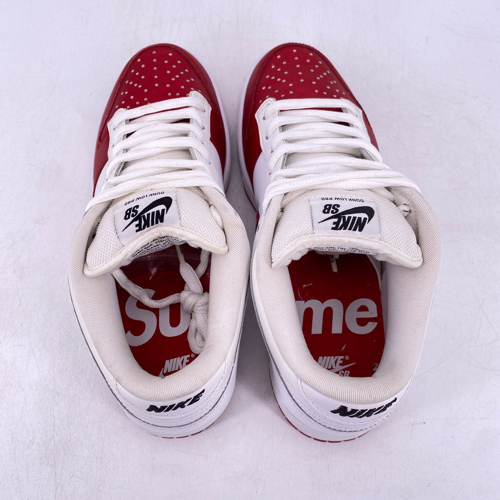 Nike SB Dunk Low "Supreme Jewel Red" 2019 Used Size 8.5