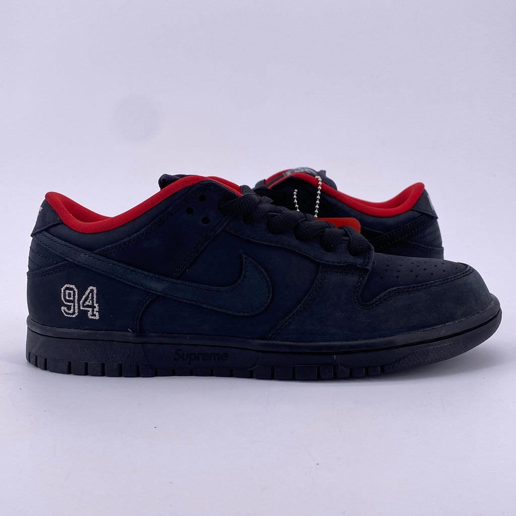 Nike SB Dunk Low "Supreme 94 Black" 2025 New Size 8