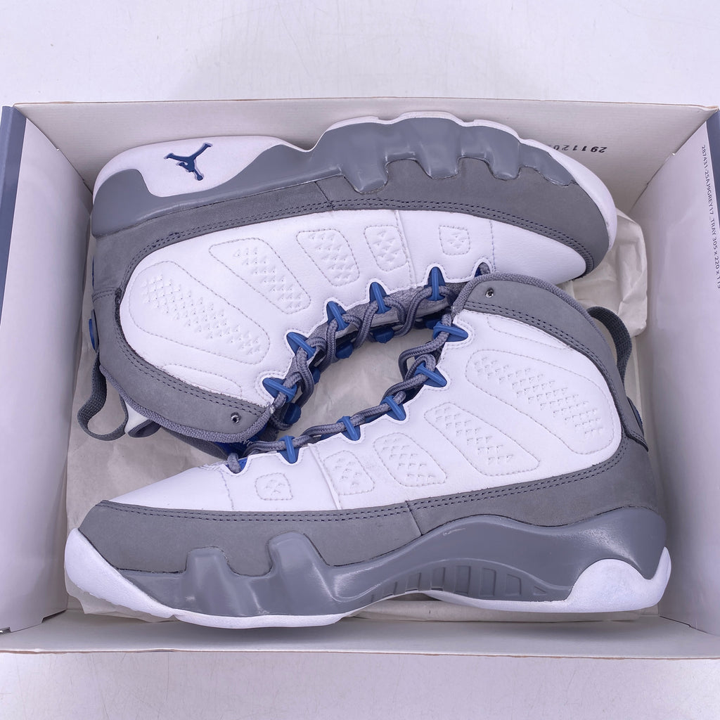 Air Jordan (GS) 9 Retro "Flint Grey French Blue" 2026 New Size 6.5Y