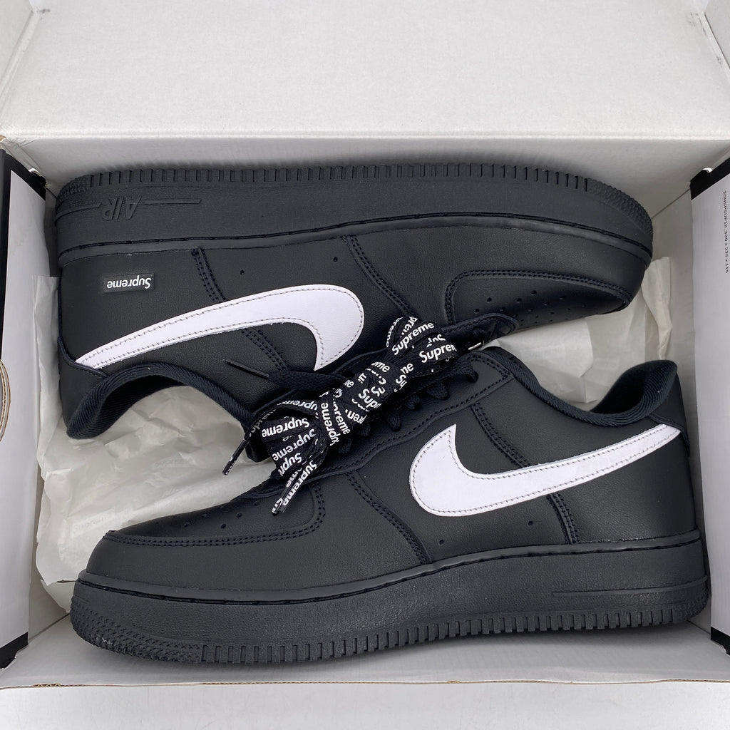 Nike Air Force 1 Low "Supreme Black White" 2025 New Size 10.5