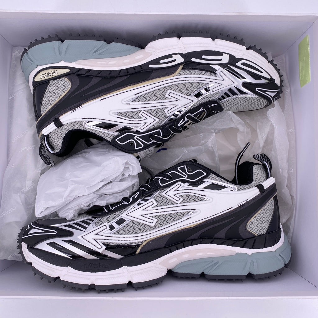 OFF-WHITE Be Right Back "Grey Black"  New Size 42