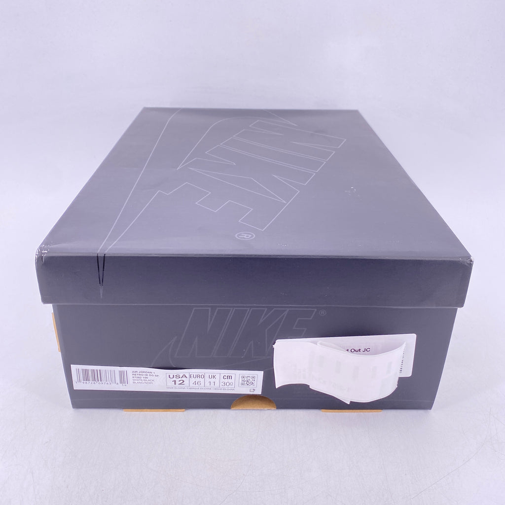 Air Jordan 1 Retro High OG "Union Fragment White Black" 2026 New Size 12