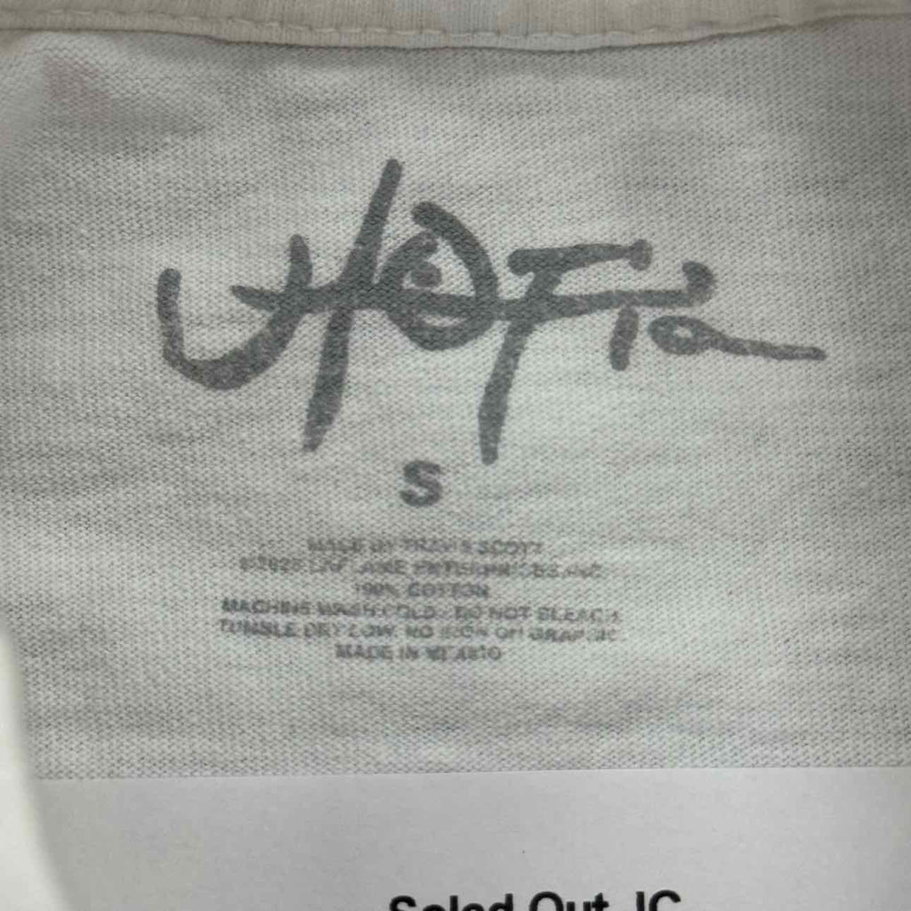 Travis Scott T-Shirt "C1" White Used Size S