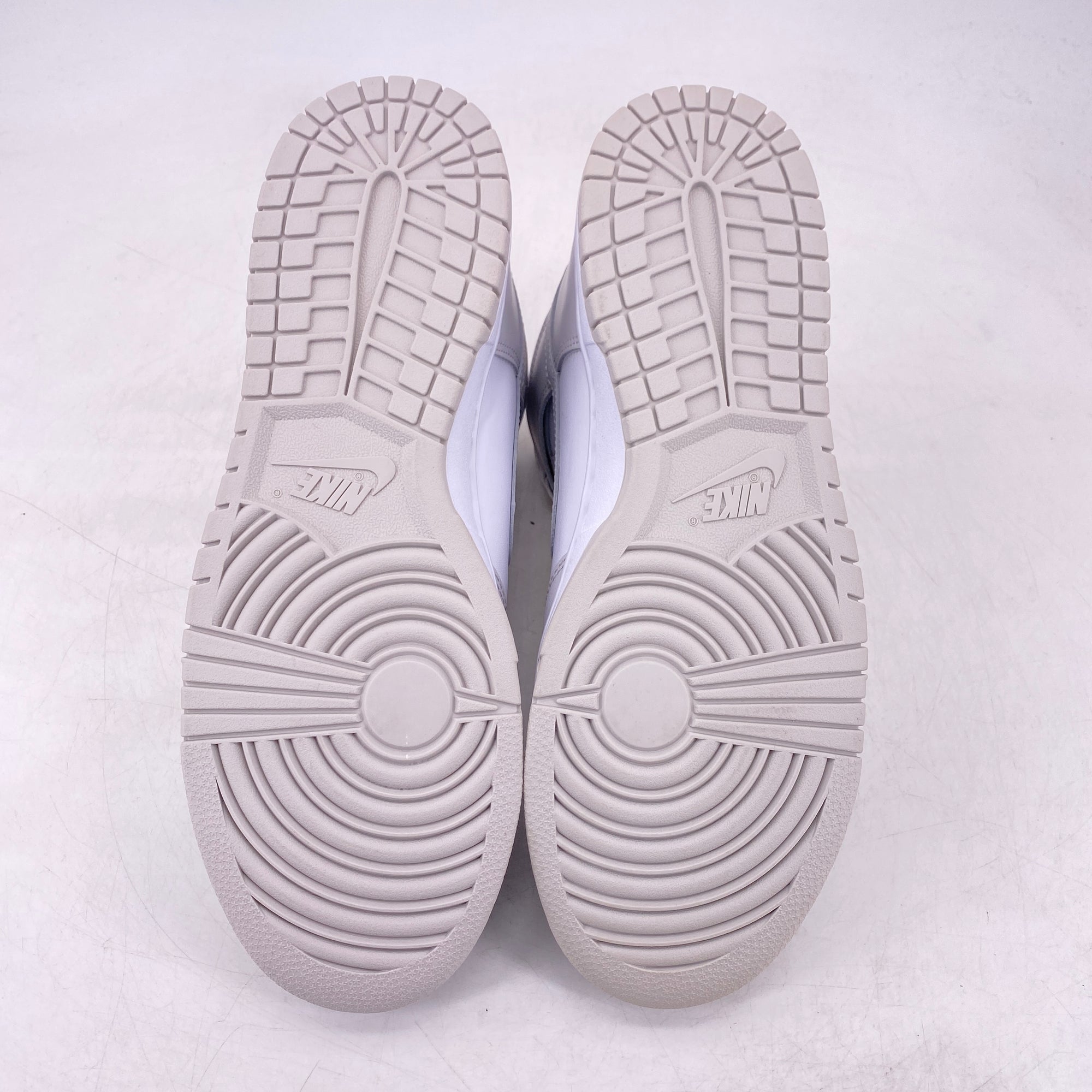 Nike Dunk High &quot;Retro White Vast Grey&quot; 2021 New Size 9.5