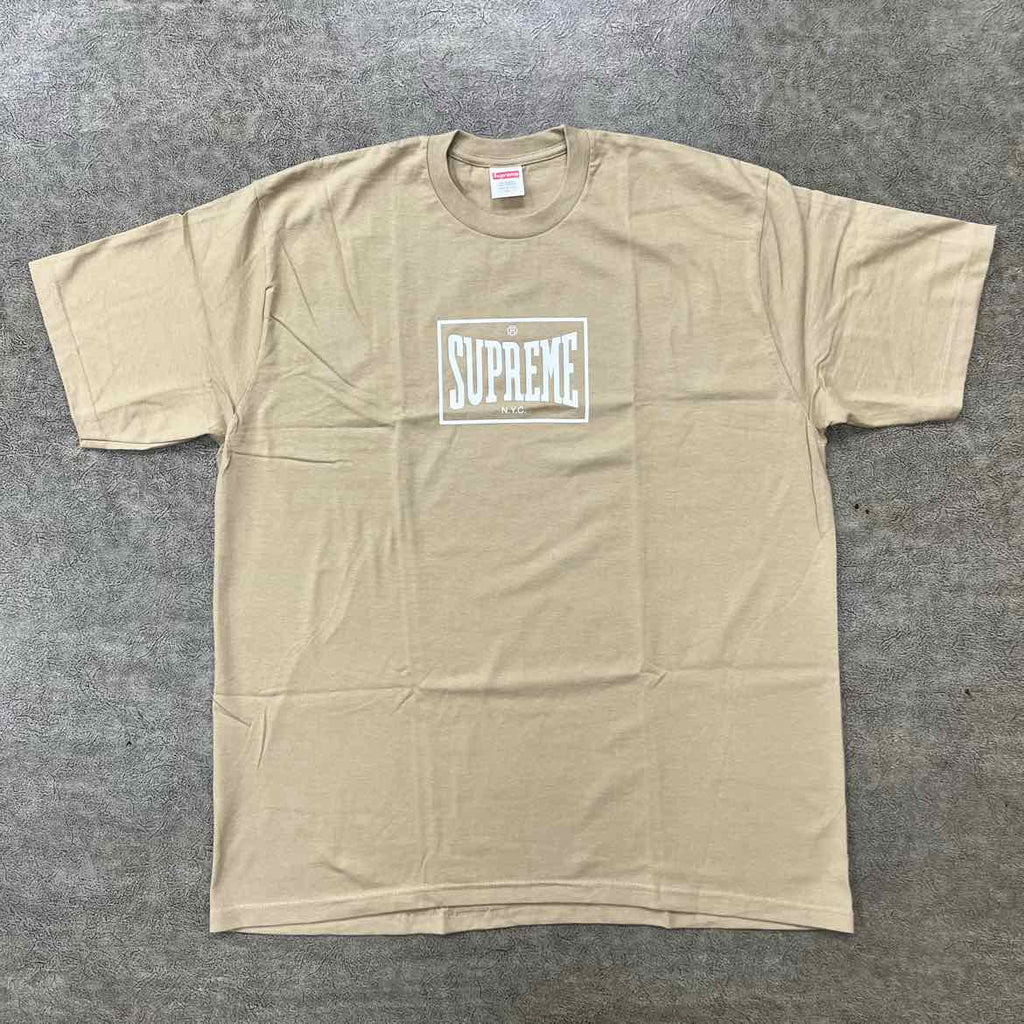 Supreme T-Shirt "EVERLAST" Khaki New Size XL