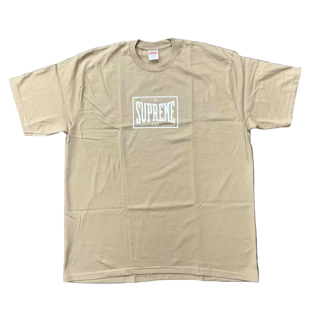 Supreme T-Shirt "EVERLAST" Khaki New Size XL