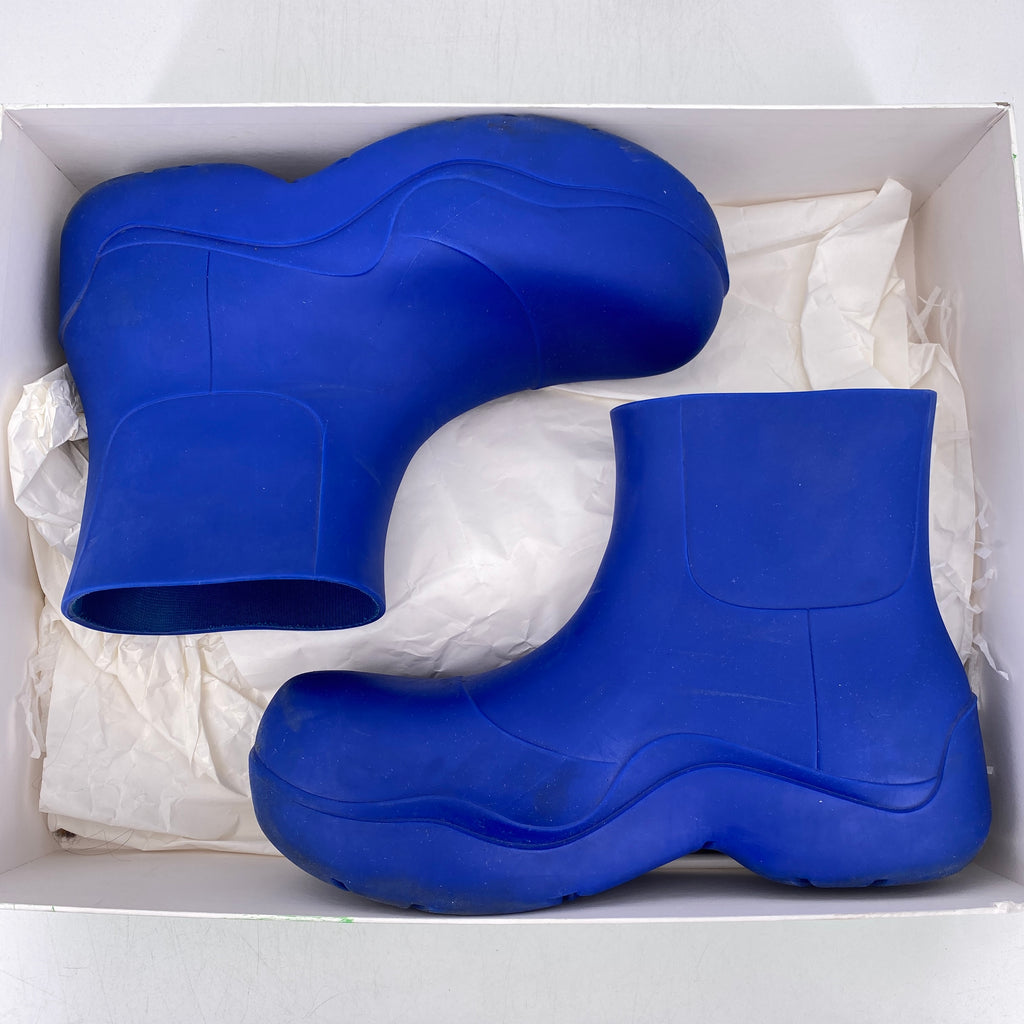 Bottega Veneta Puddle Boot "Cobalt"  Used Size 42