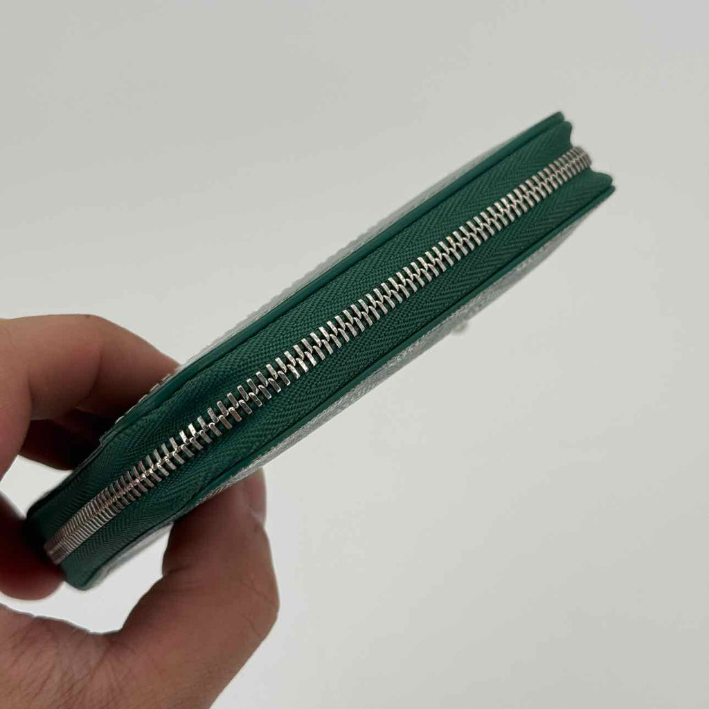 Goyard Wallet "MATIGNON" Used Green