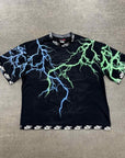 Nike T-Shirt "CPFM LIGHTNING" Black New Size M
