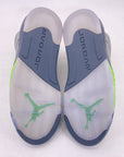 Air Jordan 5 Retro "Green Bean" 2022 New Size 9