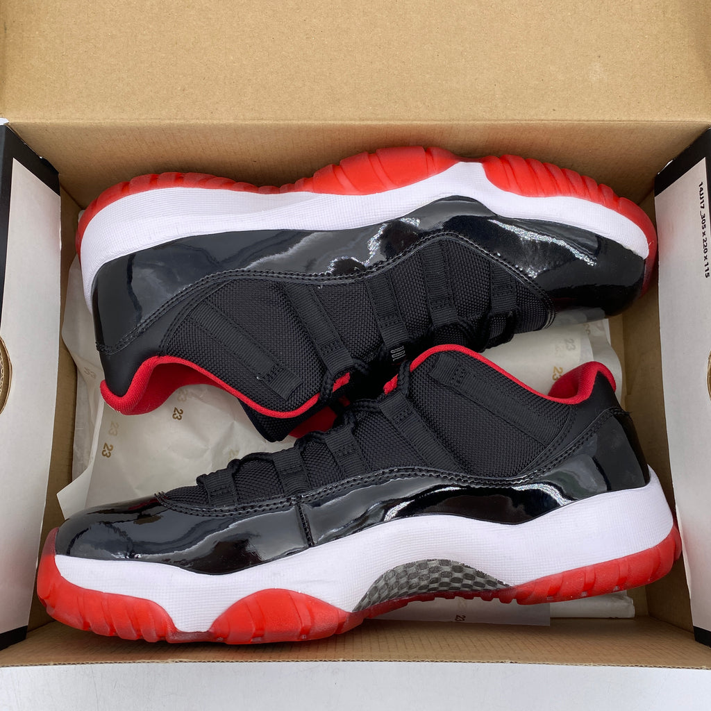 Air Jordan 11 Retro Low "Bred" 2015 New Size 8.5