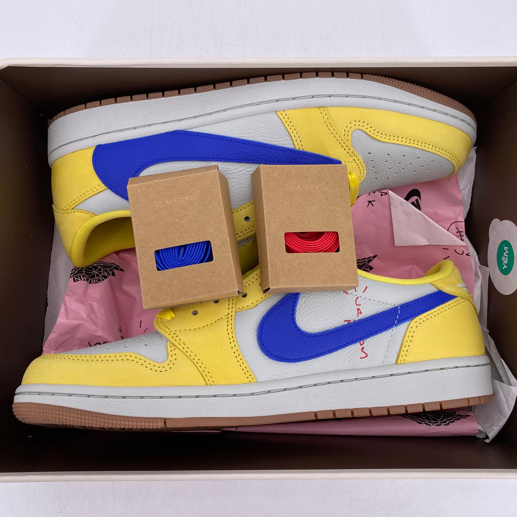 Air Jordan (W) 1 Low "Canary" 2024 New Size 12W