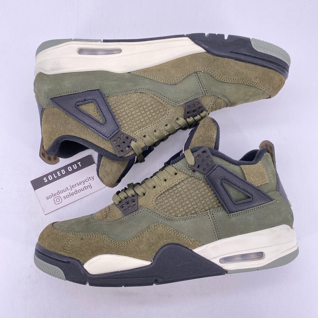 Air Jordan 4 Retro SE Craft "Medium Olive" 2023 Used Size 12