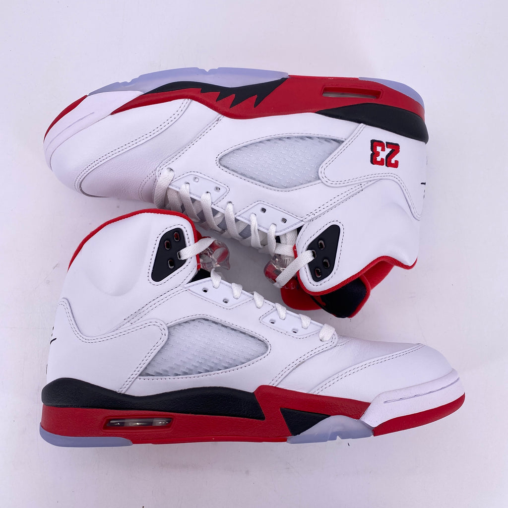 Air Jordan 5 Retro "Fire Red Black Tongue" 2025 New Size 10.5