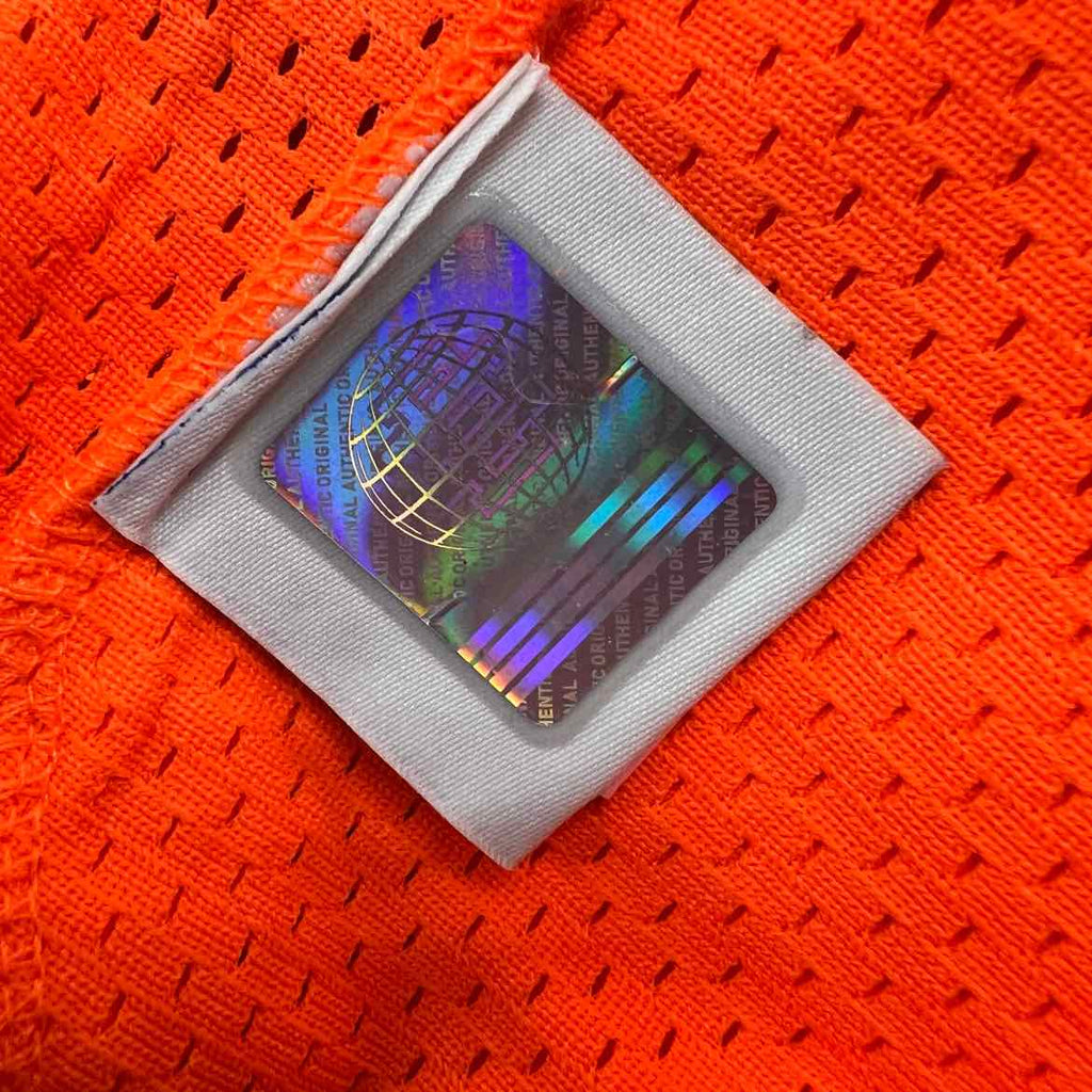 Eric Emanuel Mesh Shorts "BASIC LOGO" Safety Orange New Size S