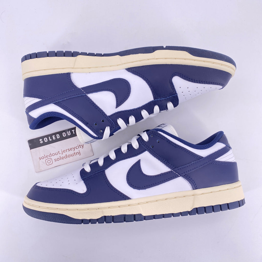 Nike (W) Dunk Low "Vintage Navy" 2022 New Size 10.5W
