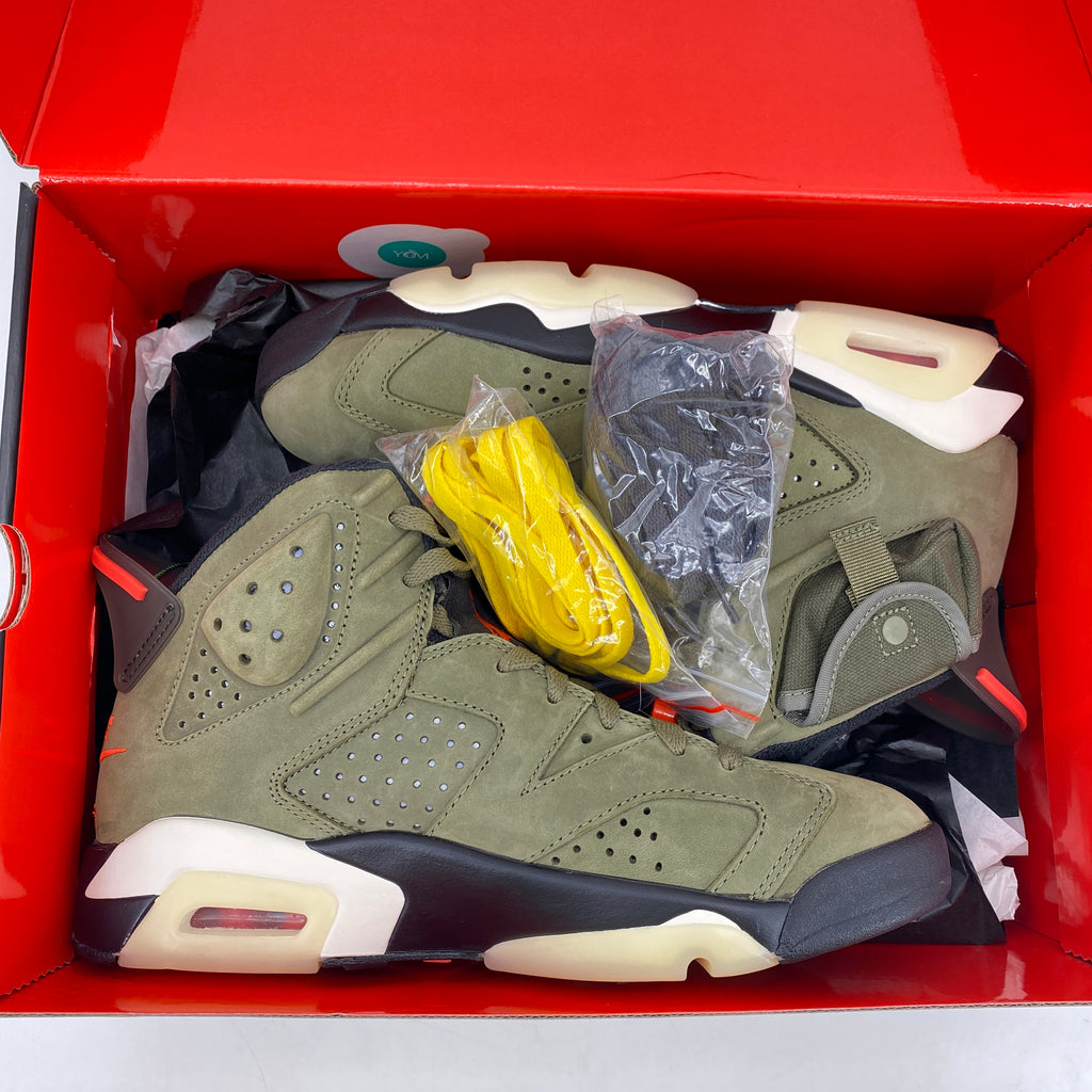 Air Jordan 6 Retro "Travis Scott" 2019 New Size 7