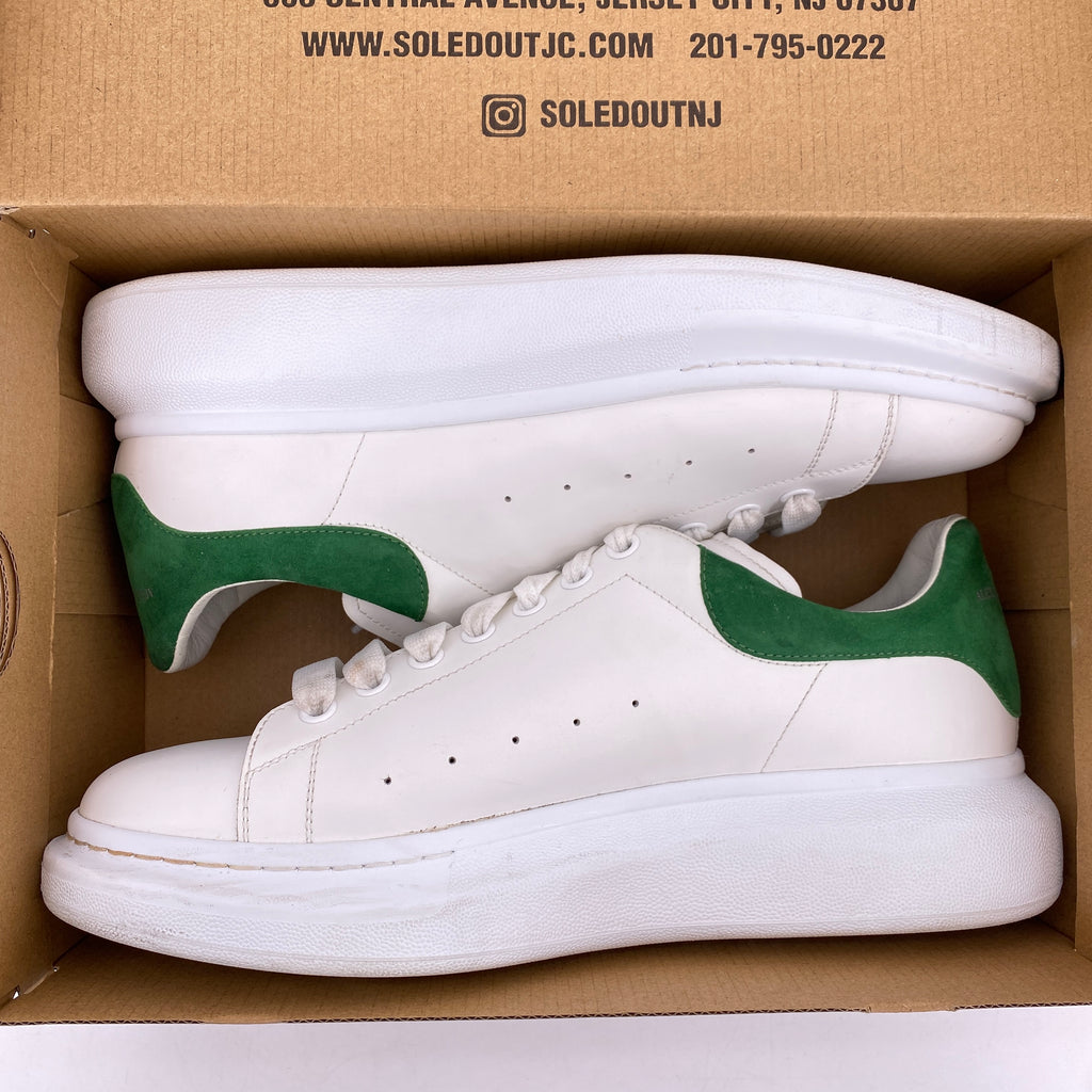 Alexander McQueen Oversized Sneaker "White Green"  Used Size 46