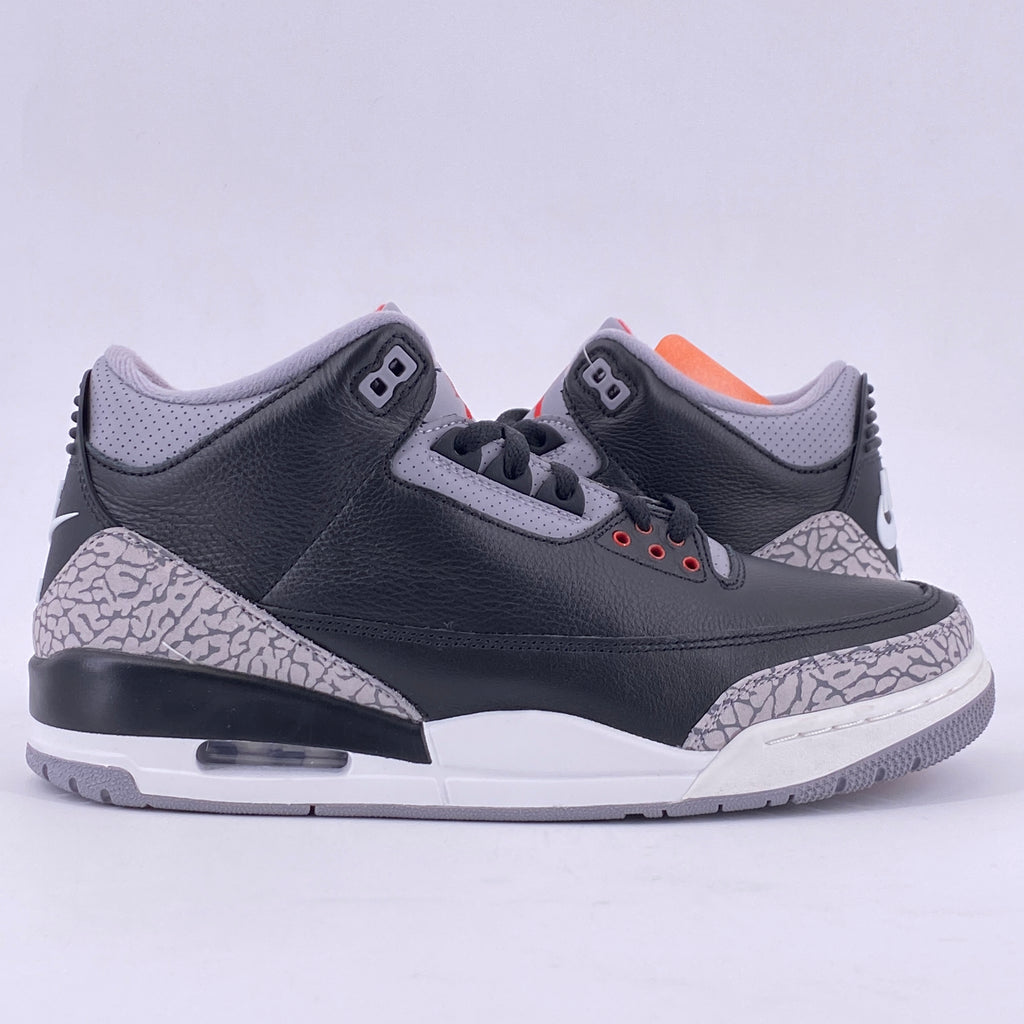 Air Jordan 3 Retro "Black Cement" 2024 New Size 11