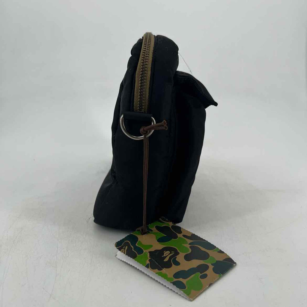 Bape Shoulder Bag "PADDED" Used Black Size OS