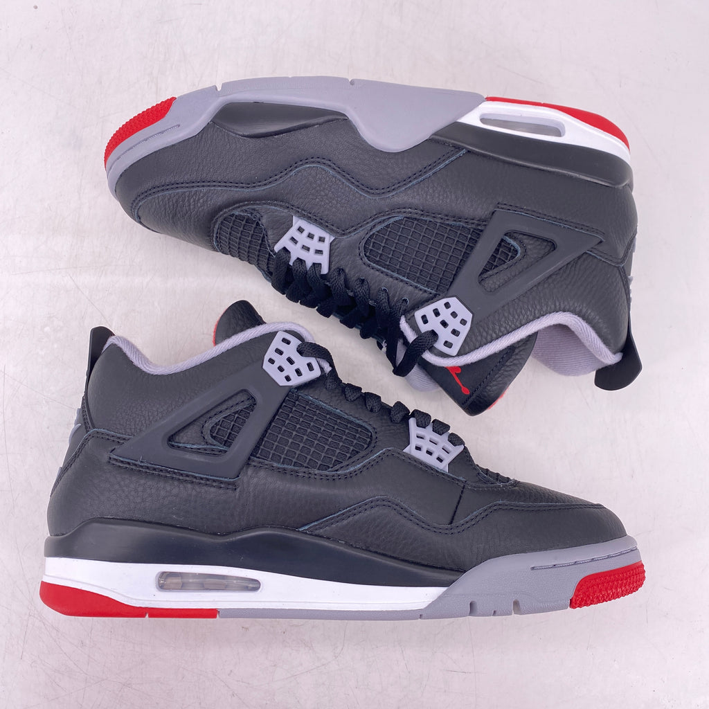 Air Jordan 4 Retro "Bred Reimagined" 2024 New Size 8.5