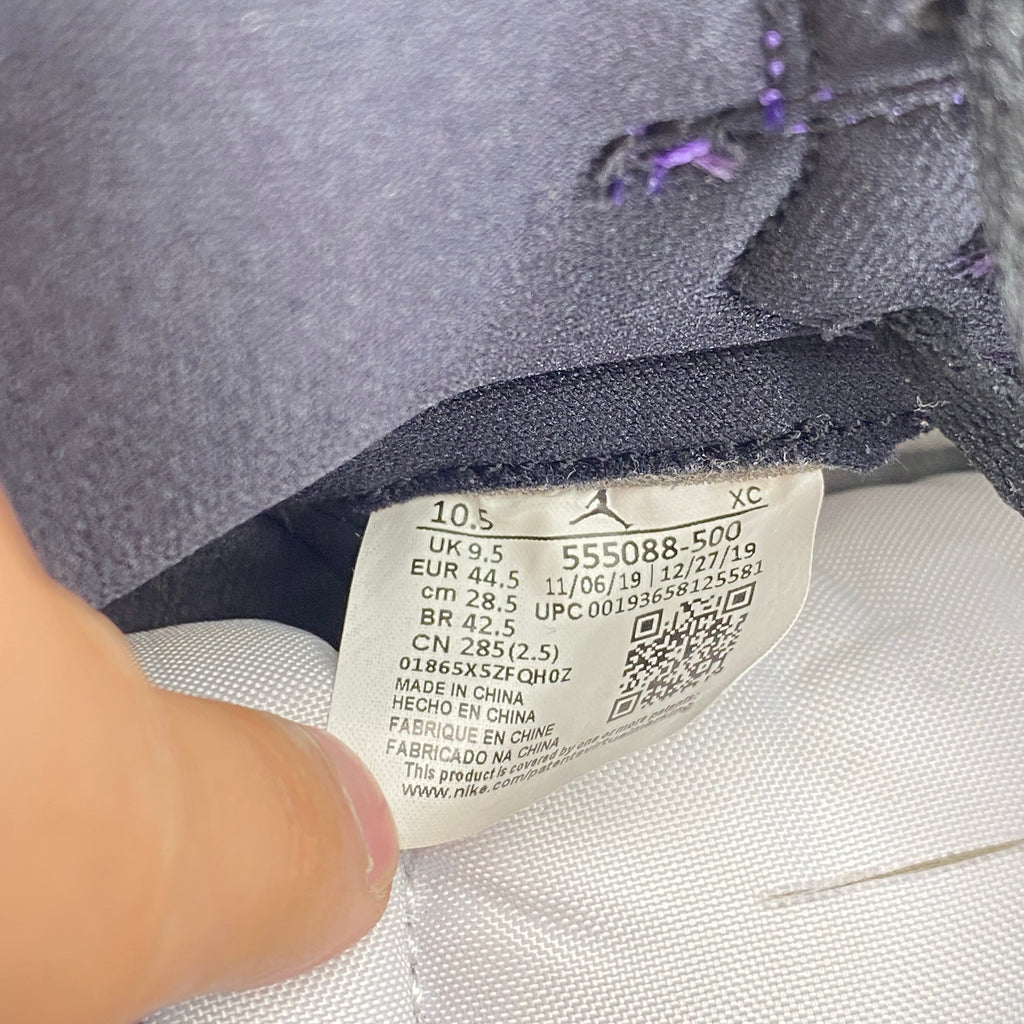 Air Jordan 1 Retro High OG "Court Purple 2.0" 2020 Used Size 10.5