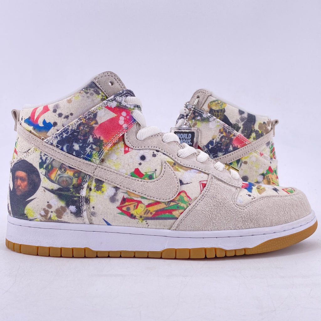 Nike SB Dunk High "Supreme Rammellzee" 2023 Used Size 10.5