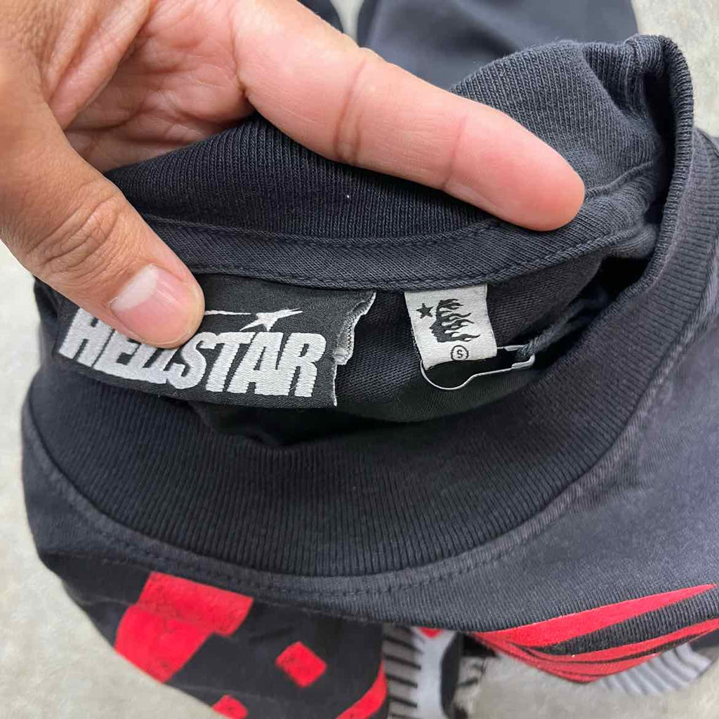 Hellstar T-Shirt "MARATHON" Black New Size S