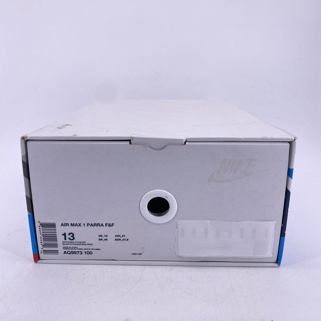 Nike Air Max 1 "Parra F&F" 2018 Used Size 13