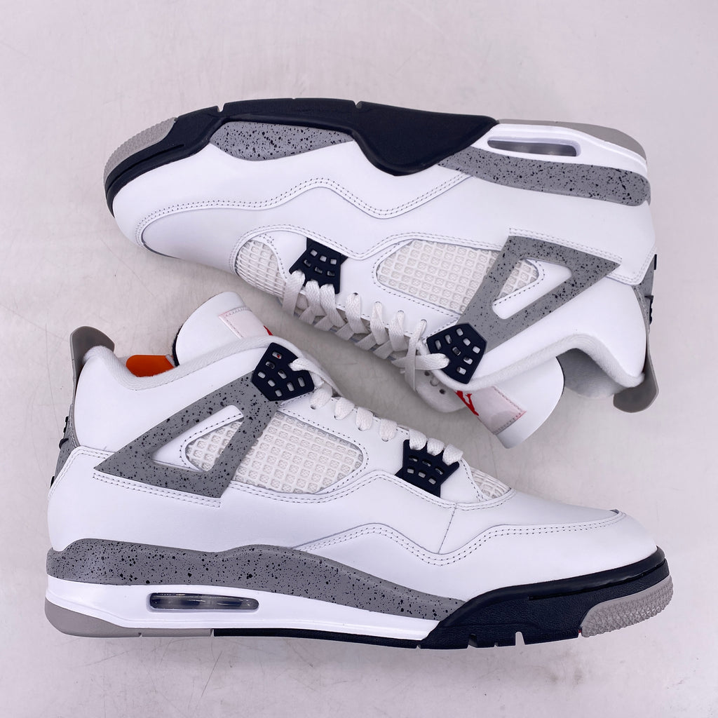 Air Jordan 4 Retro "White Cement" 2025 New Size 12