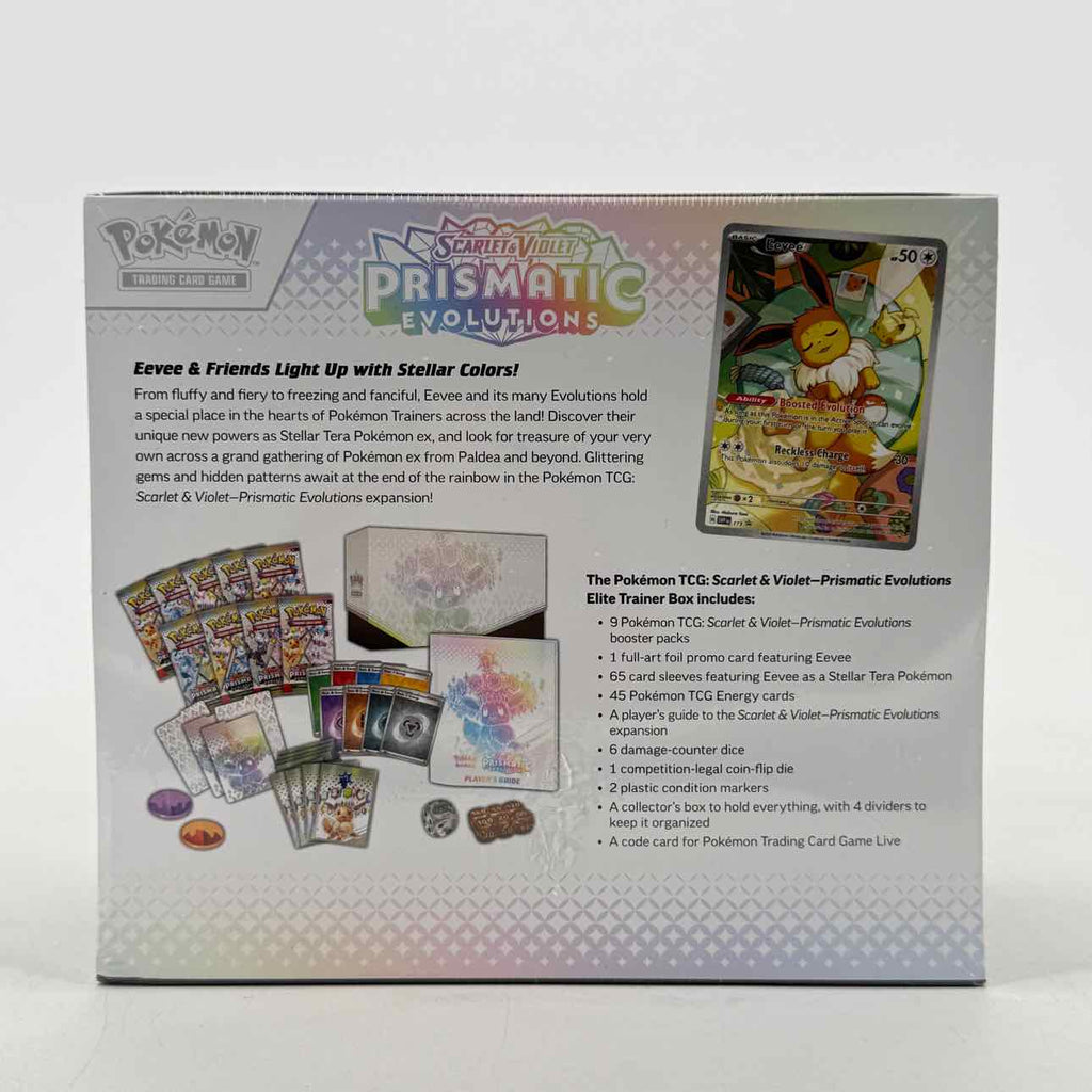 Pokemon Trading Cards "PRISMATIC EVOLUTIONS ETB" New