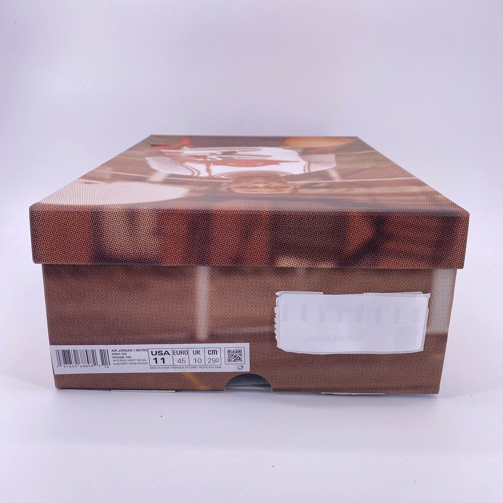 Air Jordan 1 Retro High OG "Black Toe Reimagined" 2025 Used Size 11