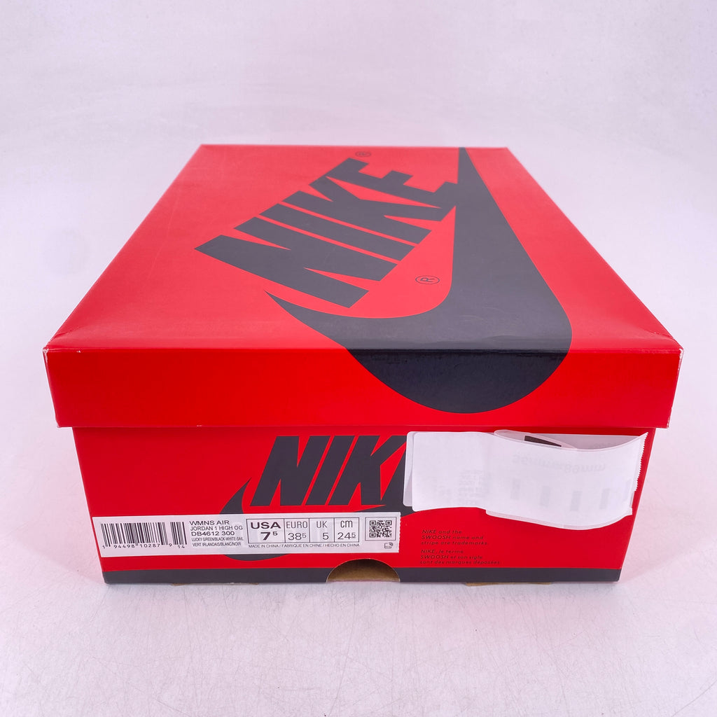 Air Jordan (W) 1 Retro High OG "Lucky Green" 2020 New Size 7.5W
