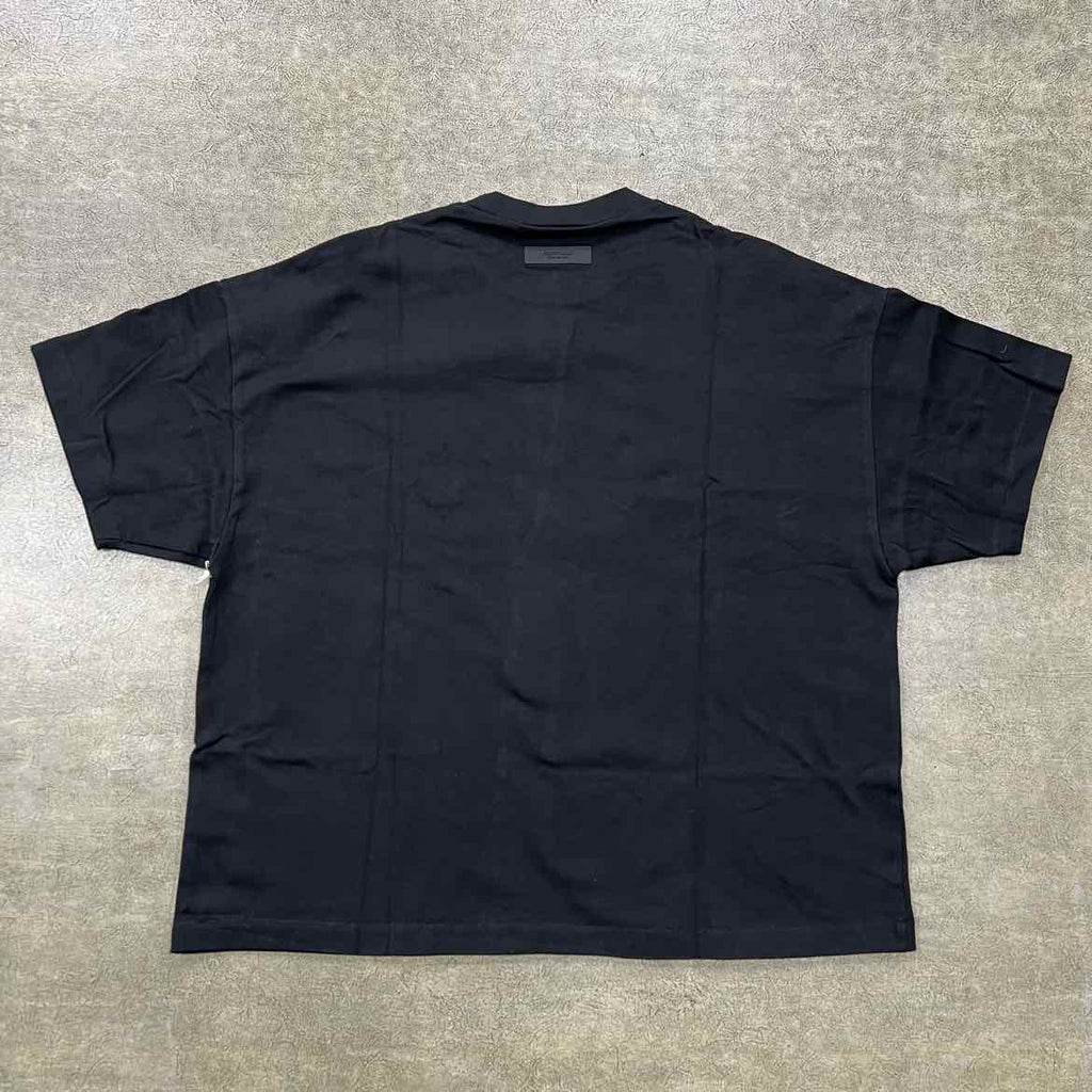 Fear of God T-Shirt "ESSENTIALS" Black New Size XL