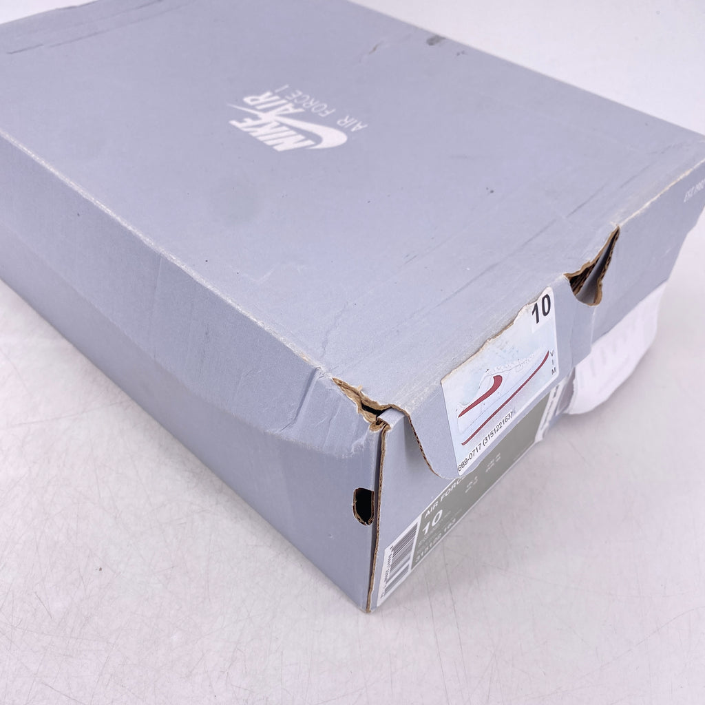 Nike Air Force 1 '07 "Varsity Red" 2007 New Size 10