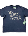 Denim Tears T-Shirt "CHICKEN BONE TEE" Black New Size XL