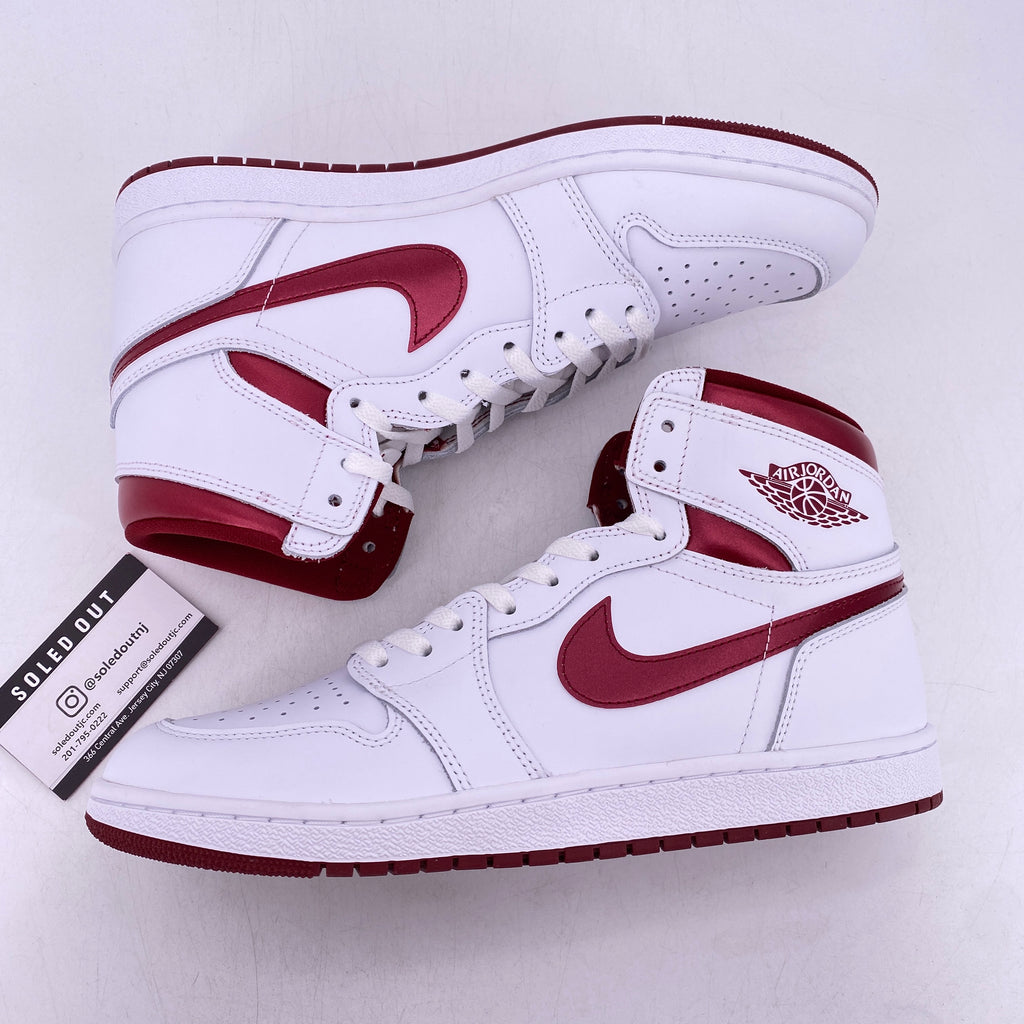 Air Jordan 1 Retro High OG "Metallic Burgundy" 2024 New Size 11