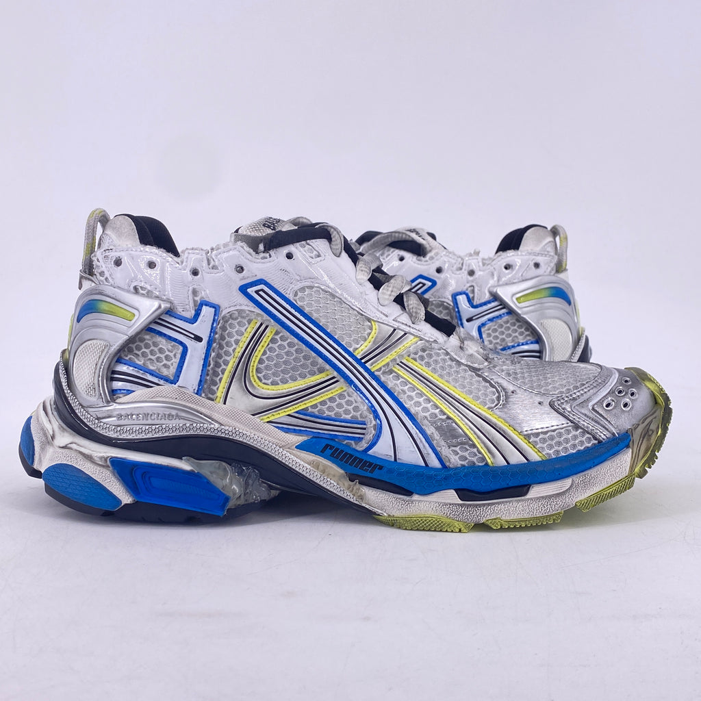 Balenciaga Runner "White Yellow Blue"  New Size 42