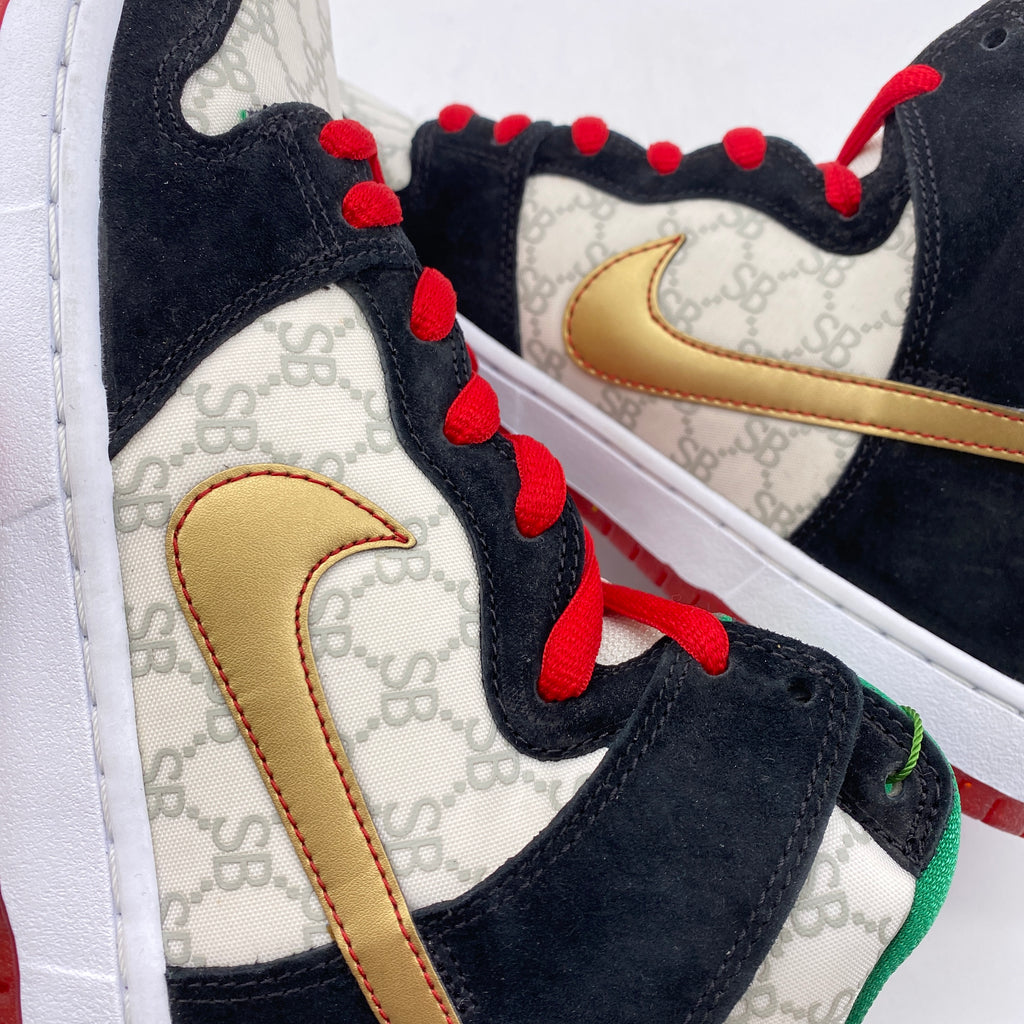 Nike SB Dunk High "Paid In Full" 2014 New Size 9.5