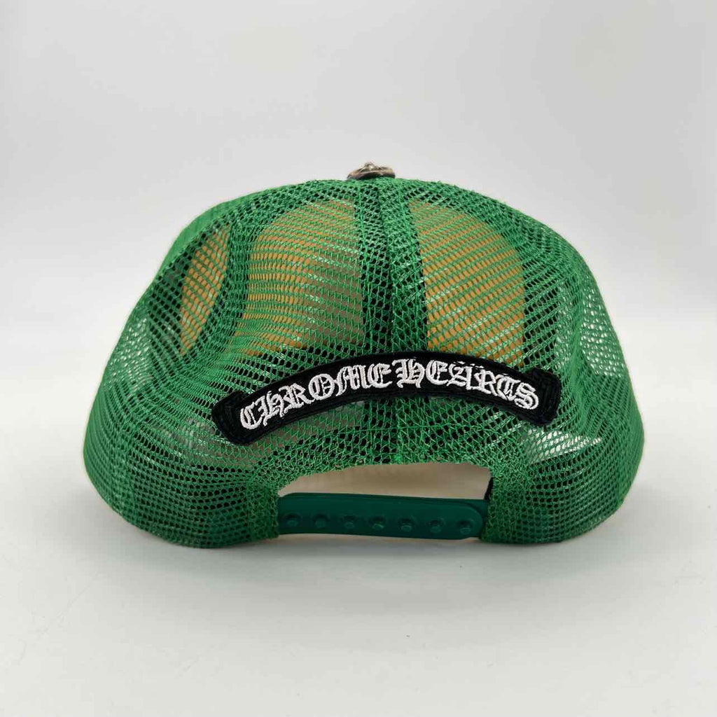 Chrome Hearts Trucker Hat "SMILEY" Used Yellow Size OS