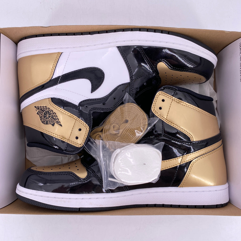 Air Jordan 1 Retro High OG "Gold Toe" 2018 New Size 11.5