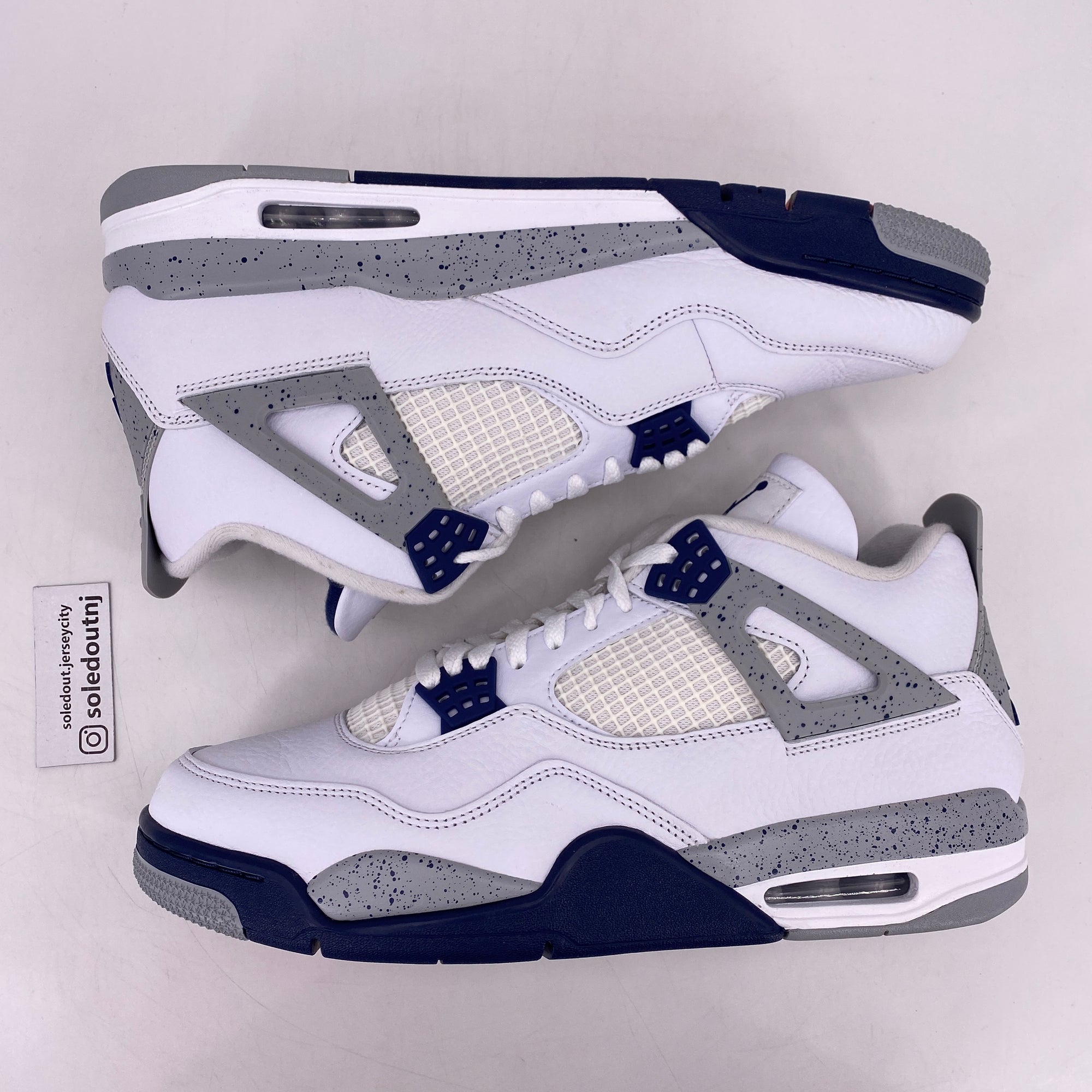 Air Jordan 4 Retro &quot;Midnight Navy&quot; 2022 Used Size 12