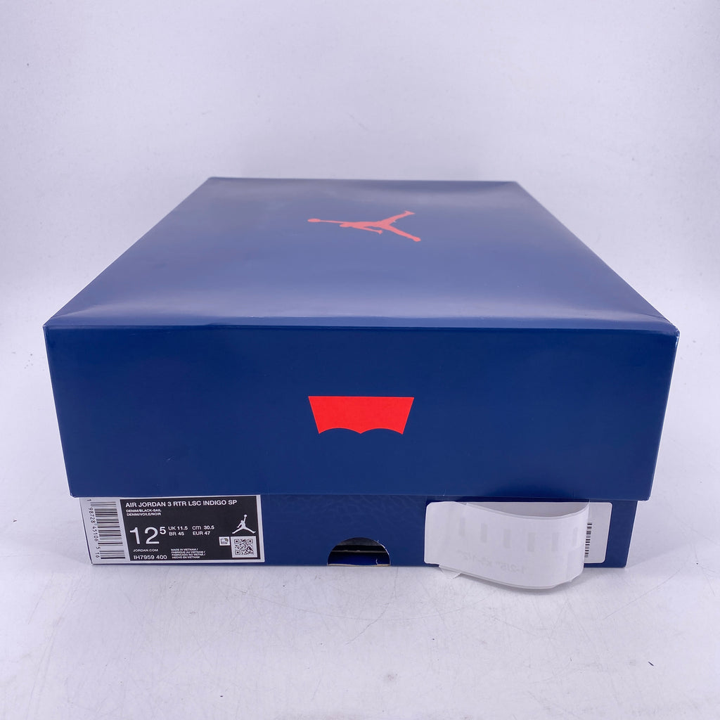 Air Jordan 3 Retro "Levis Indigo" 2026 New Size 12.5